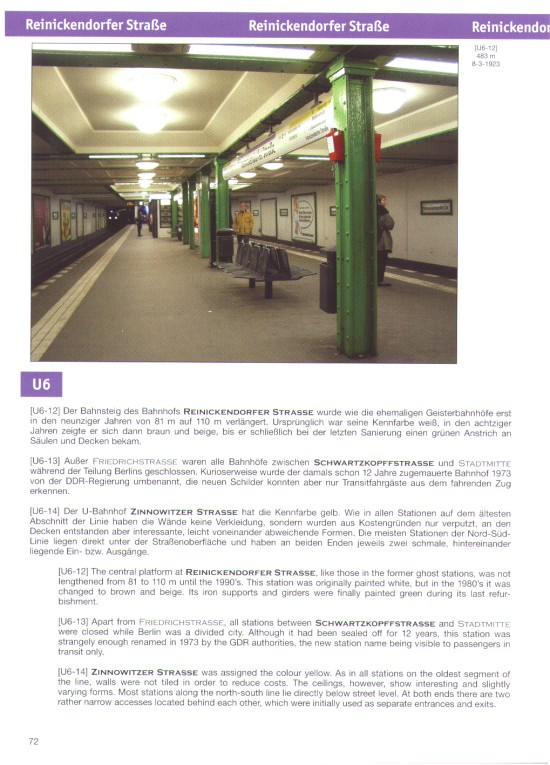 Berlin U-Bahn Album, page  72