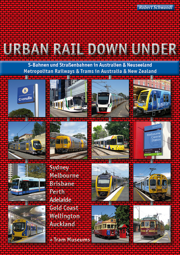 Nová knížka s názvem URBAN RAIL DOWN UNDER 