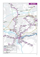p. 81 Mülheim network map / Netzplan